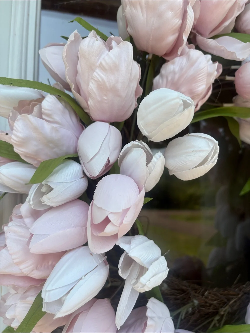 Home holiday pale pink